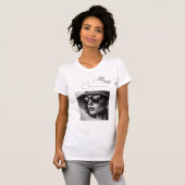 Supermodel status Tee, Woman, Proud, funny T-shirt (Voorkant volledig)