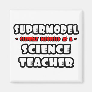 Supermodel ... Wetenschapsleraar Magneet