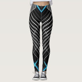 Supermoderne sport leggings (Voorkant)
