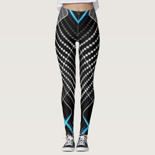 Supermoderne sport leggings (Voorkant)
