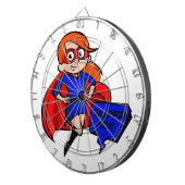 supermoeder dartbord (Voorkant Rechts)