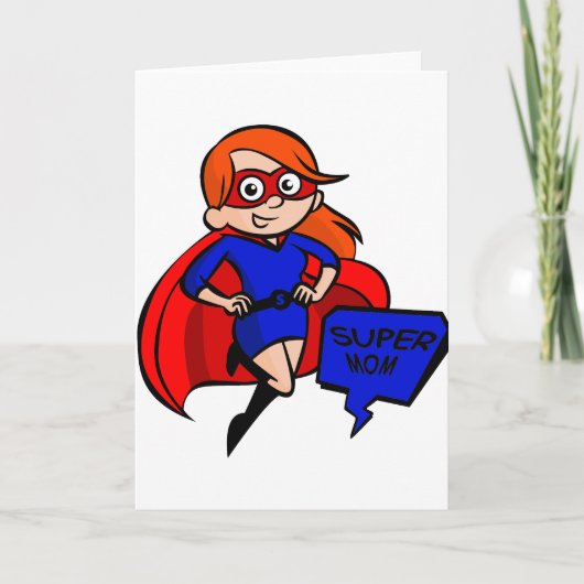 supermoeder kaart (Voorkant)