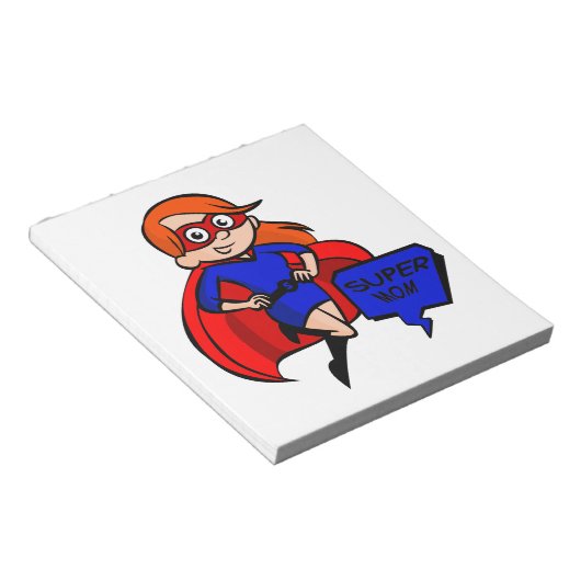 supermoeder notitieblok (Schuin)