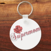 supermoeder sleutelhanger (Voorkant)