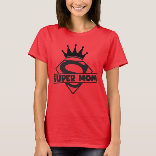 Supermoeder T-shirt (Voorkant)