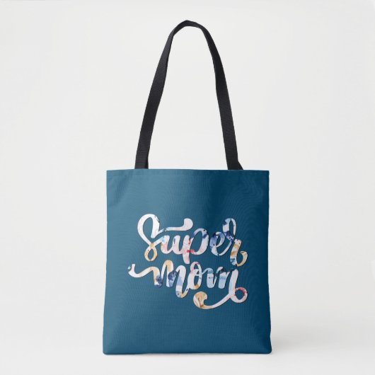 Supermoeder Tote Bag (Voorkant)