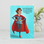 Supermoeder van onze familie | MOEDERDAG KAART (Staand voorkant)