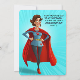 Supermoeder van onze familie | MOEDERDAG KAART