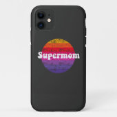 Supermoeder voor beste moeder Case-Mate iPhone case (Achterkant)