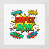 Supermoeder Voor Vrouwen Programmakaart (Voorkant)