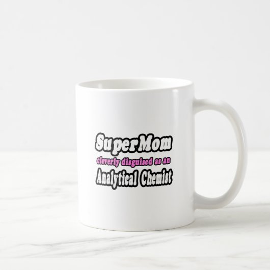 SuperMom...Analytische Chemicus Koffiemok (Rechts)