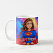 Supermom Galaxy Mok - Bold Gift voor moeder (Links)