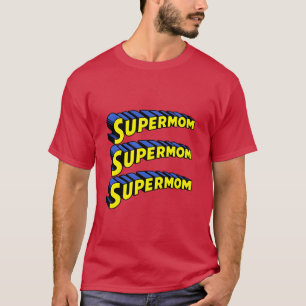 Supermom in actie T-shirt
