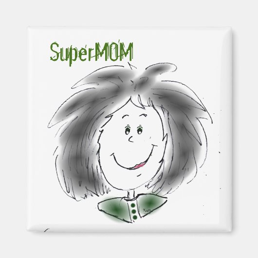 SuperMOM Magnet (Voorkant)