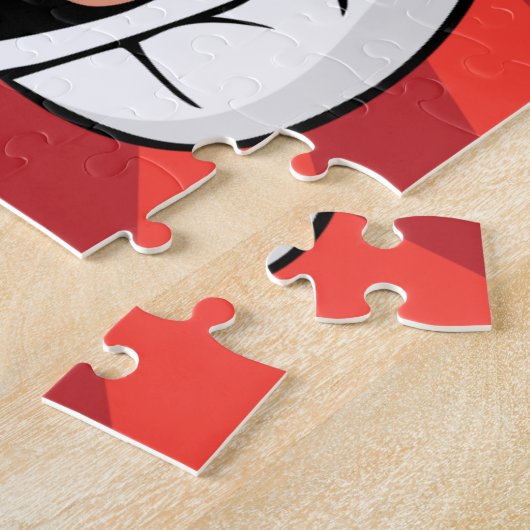 Supermom- Naam en foto  Legpuzzel (Zijkant)