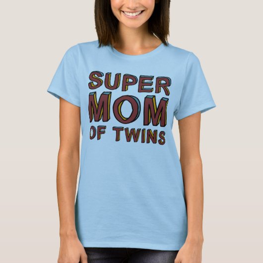 SUPERMOM VAN TWINS T-SHIRT (Voorkant)