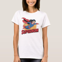 Supermom Vrouwen T-Shirt – Vetgedrukte en speelse 