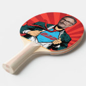 Supermom vs. Superdad -  Tafeltennisbatje (Voorkant Gekanteld)