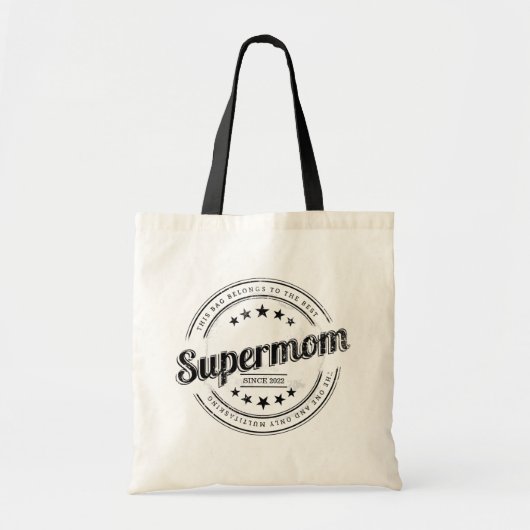 Supermoms Tote Bag (Voorkant)
