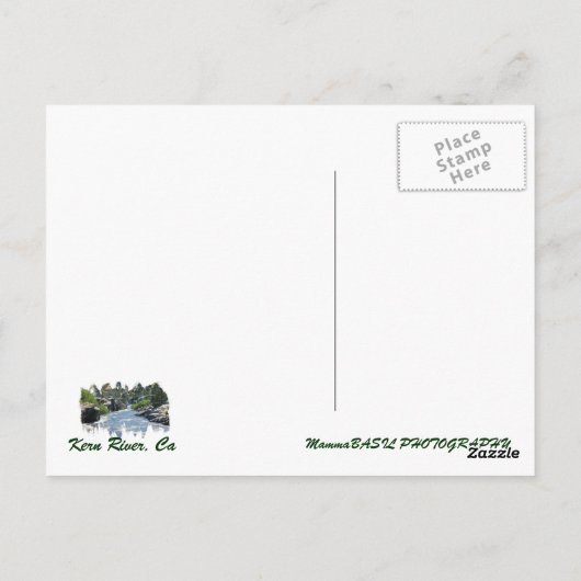 Supermooi Briefkaart van Kern. (Achterkant)