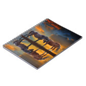 Supermooie wilde paarden notitieboek (Linkerzijde)