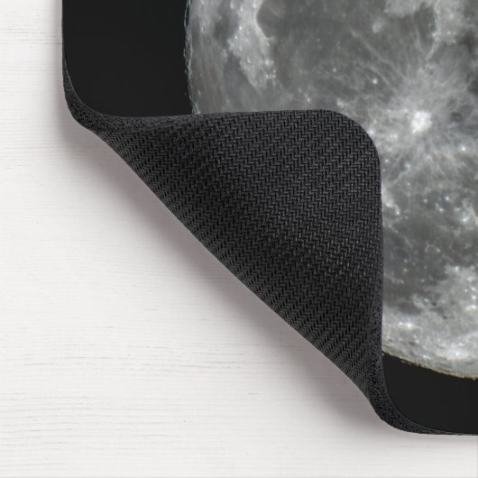 Supermoon Moon Mousepad Muismat (Hoek)