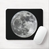 Supermoon Moon Mousepad Muismat (Met muis)