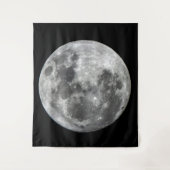 Supermoon Moon Wall Tapestry Wandkleed (Voorkant)