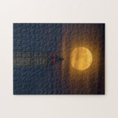 Supermoon over Washington Monument Legpuzzel (Horizontaal)
