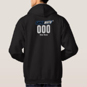 Supermoto Light Blue Hoodie (Achterkant)