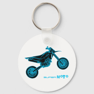 SuperMoto Wheelie Sleutelhanger
