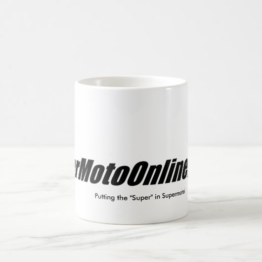 SuperMotoOnline "Morphing"-koffie Mok! Magische Mok (Center)