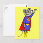 Supermuis Briefkaart (Voorkant / Achterkant)