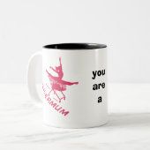 Supermum-Mok Tweekleurige Koffiemok (Voorkant links)