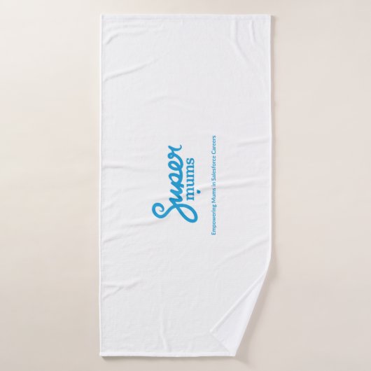 Supermums badhanddoek (Badhanddoek)