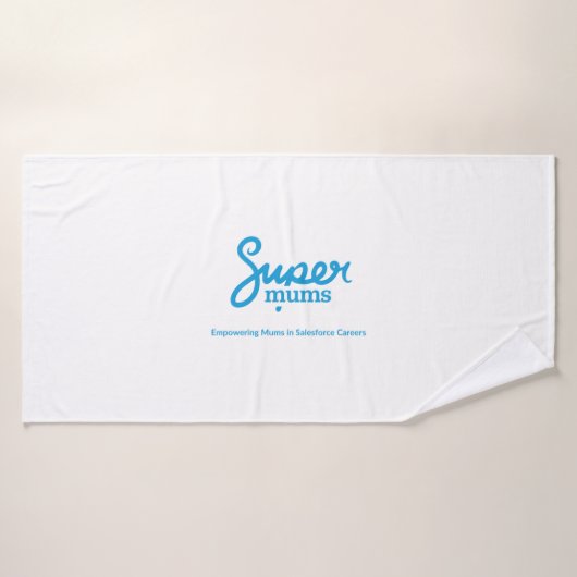 Supermums badhanddoek (Badhanddoek)