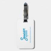 Supermums-Bagagelabel Bagagelabel (Achterkant verticaal)