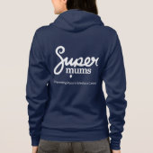 Supermums Rits Hoodie - Navy (Achterkant)