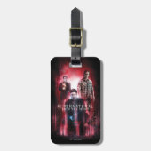 Supernatural Crowley, Dean en Sam Bagagelabel (Voorkant verticaal)