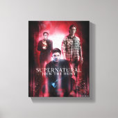 Supernatural Crowley, Dean en Sam Canvas Afdruk (Voorkant)
