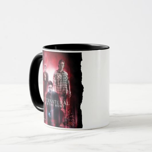 Supernatural Crowley, Dean en Sam Mok (Voorkant links)