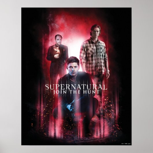 Supernatural Crowley, Dean en Sam Poster (Voorkant)