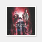 Supernatural Crowley, Dean en Sam Servet (Voorkant)