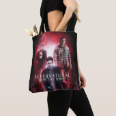 Supernatural Crowley, Dean en Sam Tote Bag (Dichtbij)