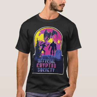 Supernatural Cryptid Group Wolfman Bigfoot Mothman T-shirt