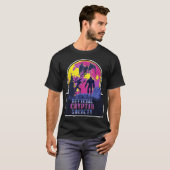 Supernatural Cryptid Group Wolfman Bigfoot Mothman T-shirt (Voorkant volledig)