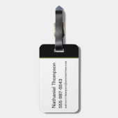 Supernatural "De Winchester Bros" Auto Graphic Bagagelabel (Achterkant verticaal)