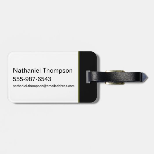 Supernatural "De Winchester Bros" Auto Graphic Bagagelabel (Achterkant horizontaal)