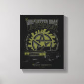 Supernatural "De Winchester Bros" Auto Graphic Canvas Afdruk (Voorkant)