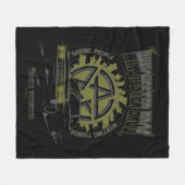Supernatural "De Winchester Bros" Auto Graphic Fleece Deken (Voorkant (Horizontaal))